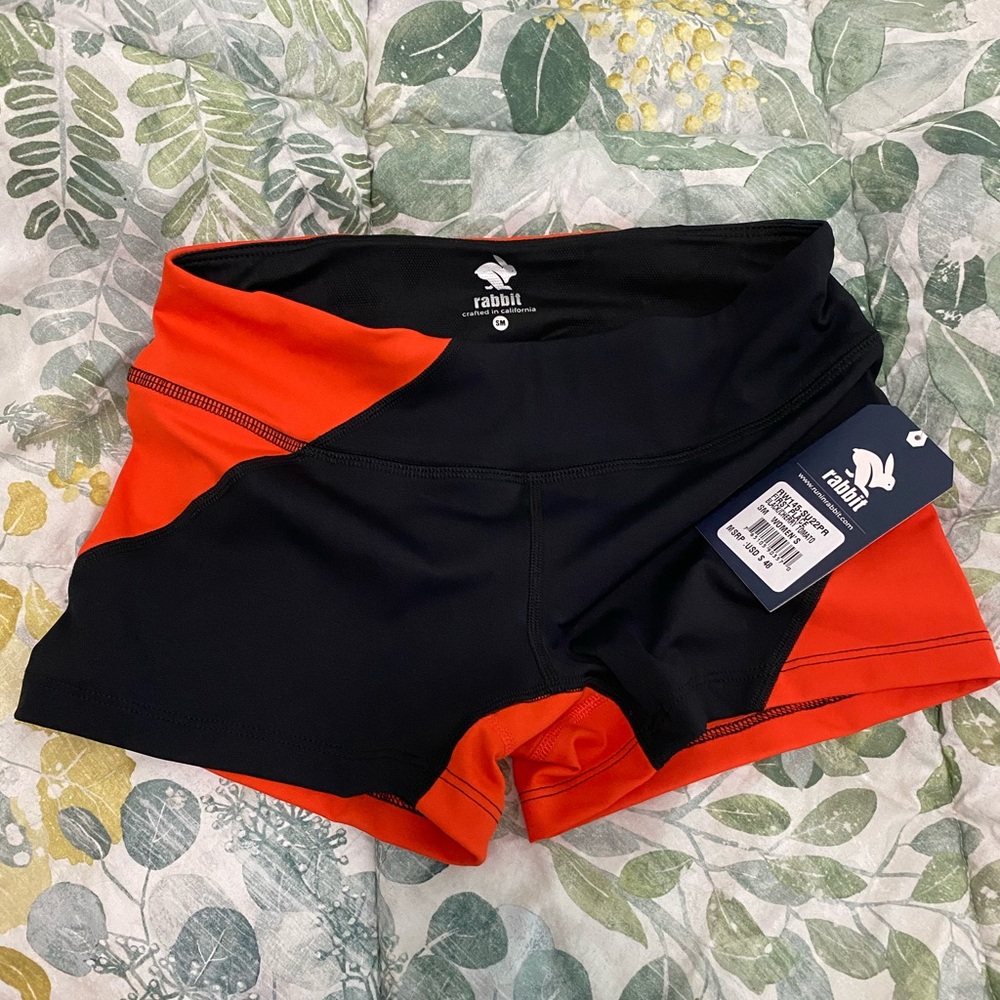 RABBIT WOMEN'S FIRST PLACE SHORT TIGHT Size Small